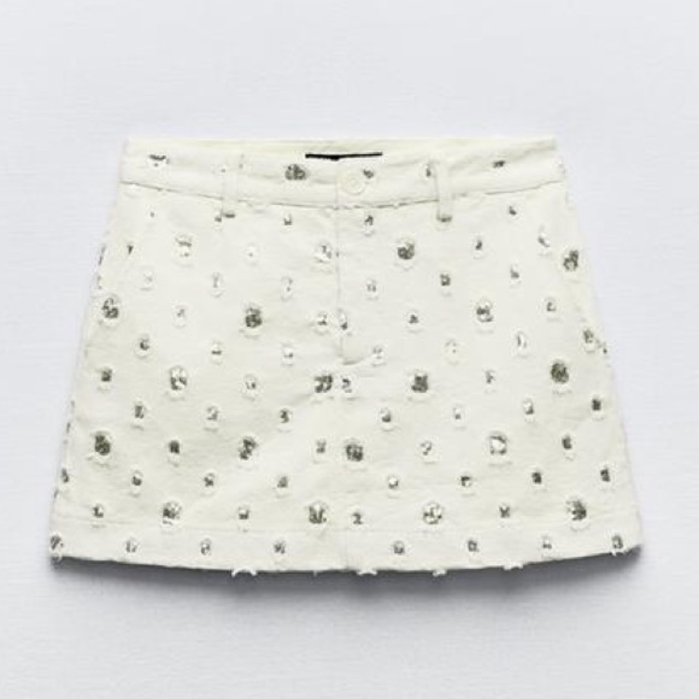 ZARA BLOGGER FAVORITE SEQUIN SKORT